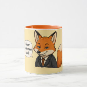 Clever Is the New Cool ☕ Funny Quote for Coffe Mug