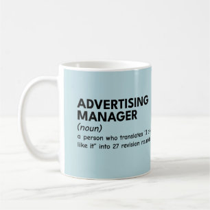 Clever Marketing Manager Humour Coffee Mug