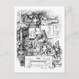 Clever Mr Fox postcard