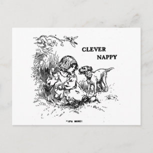Clever Nappy Postcard