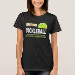 clever Pickleball best math workout ever T-Shirt<br><div class="desc">clever Pickleball best math workout ever</div>