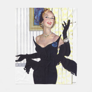Clever Women Are Dangerous Too 2 Fleece Blanket