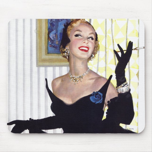 Clever Women Are Dangerous Too Mouse Mat (Front)