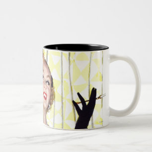 Clever Women Are Dangerous Too Two-Tone Coffee Mug