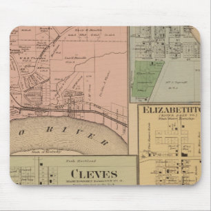 Cleves, North Bend, Ohio Mouse Mat