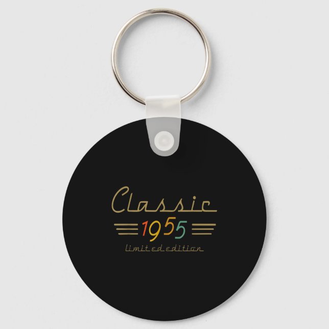 Clic 1955 Limited Edition 70 Year Old 70th Birthda Key Ring (Front)