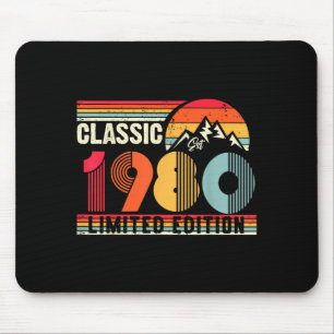 Clic 1980 Limited Edition 45 Year Old 45th Birthda Mouse Mat