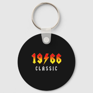 Clic 60 Birthday Decorations Men 60yr 1966 60th Bi Key Ring