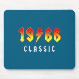 Clic 60 Birthday Decorations Men 60yr 1966 60th Bi Mouse Mat