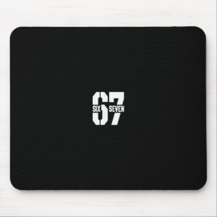 Clic 67 Meme - I Love Six Seven 1 Mouse Mat