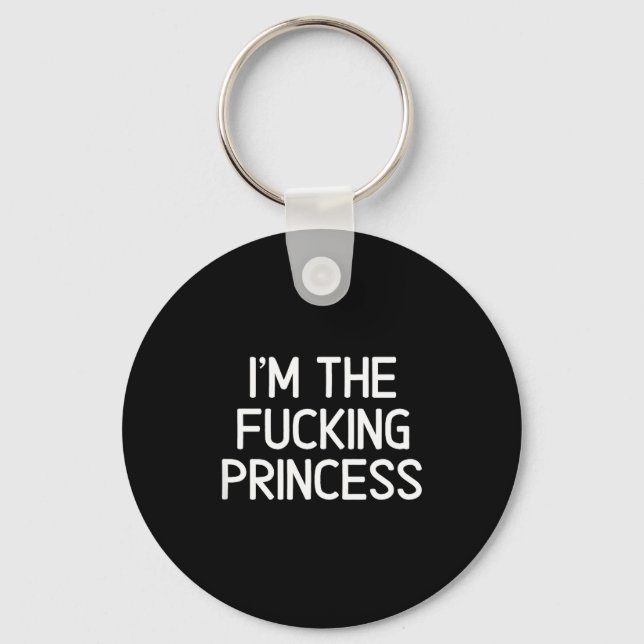 Clic Adult Humor Sayings Quotes S Funny I'm The Fo Key Ring (Front)