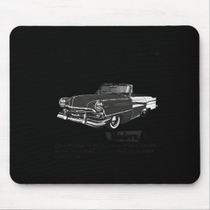 Clic Car Gifts Vintage Car American Clic Car Birth Mouse Mat