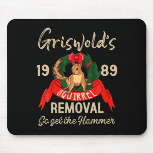 Clic Christmas Movie Squirrel Removal Vacation  Mouse Mat