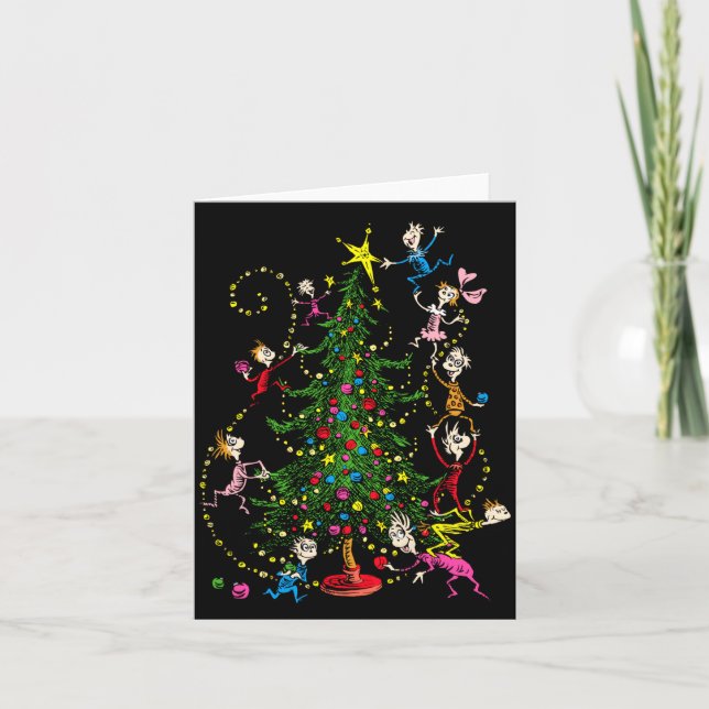 Clic Christmas Tree  Card (Front)