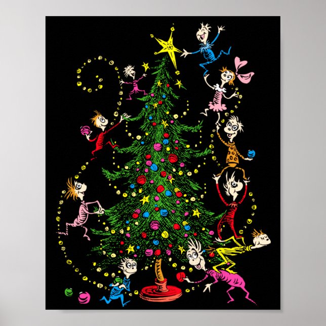 Clic Christmas Tree  Poster (Front)