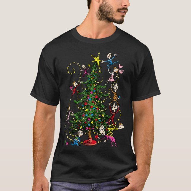 Clic Christmas Tree  T-Shirt (Front)