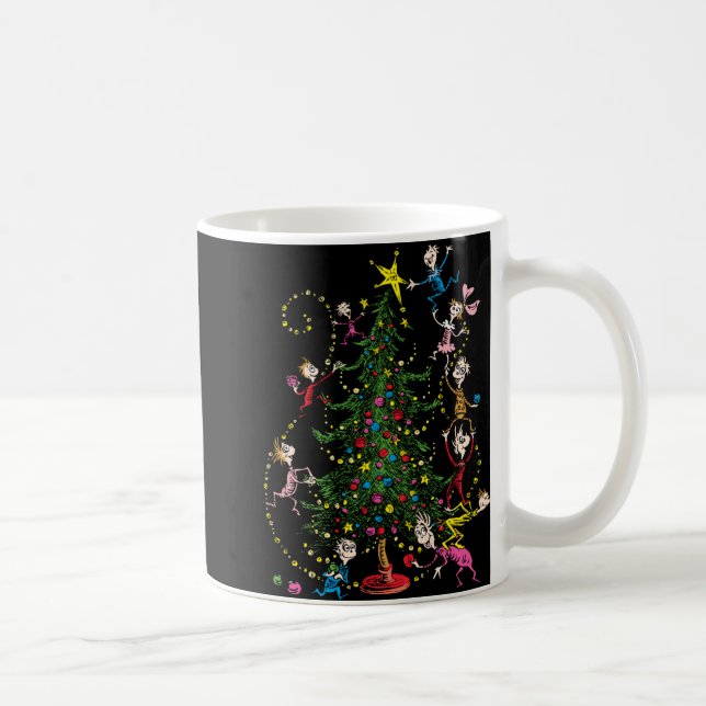 Clic Christmas Tree T Shirt  Coffee Mug (Right)
