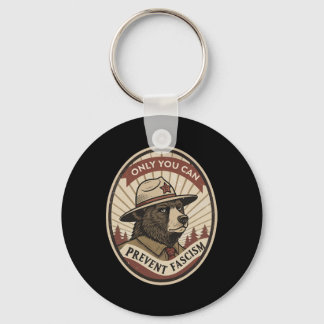 Clic - Defend Democracy - Only You Can Prevent Fac Key Ring