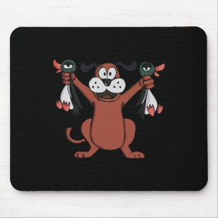 Clic Duck Hunting Video Game Designed Clothing For Mouse Mat