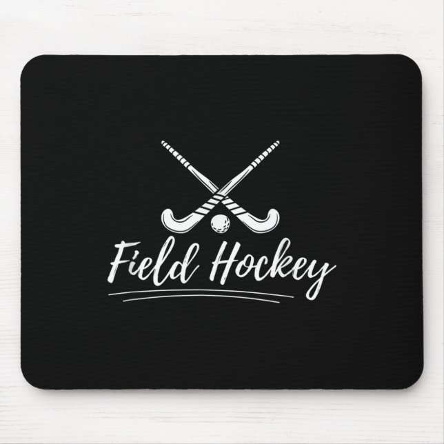 Clic Field Hockey Player  Mouse Mat (Front)