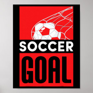 Clic Footll Design For Players And Fans, Soccer Lo Poster