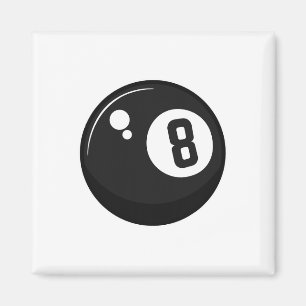 Clic Magic 8 Eight Ll Billiards Pool Player Adult Magnet