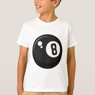 Clic Magic 8 Eight Ll Billiards Pool Player Adult  T-Shirt