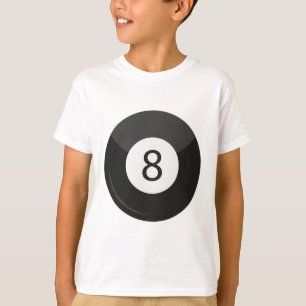 Clic Magic 8 Eight Ll Billiards Pool Player Adult T-Shirt