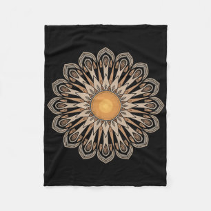 Clic Mandala Style 86 47 Subtle Anti Trump Resist Fleece Blanket