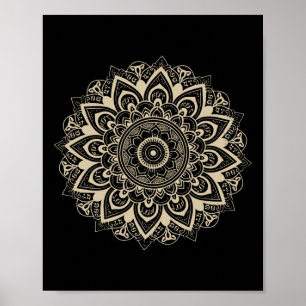 Clic Mandala Style 86 47 Subtle Anti Trump Resist  Poster