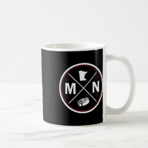 Clic Minnesota Hockey Mn Outline Coffee Mug