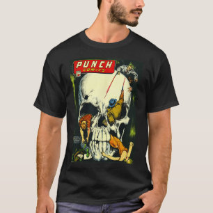 Clic Monster Poster Horror Comic Book T-Shirt