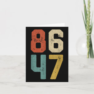 Clic Retro Vintage 80s Style 86 47 Card