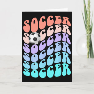 Clic Soccer Just Girl Who Loves Pink Score Game Go Card