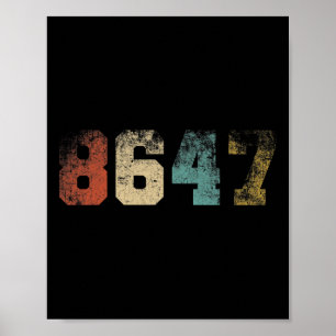 Clic Vintage 80s Style 86 47 4th Of July Grunge No Poster