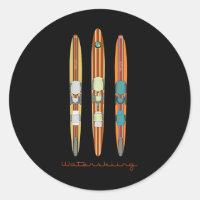 Clic Vintage Water Skis 