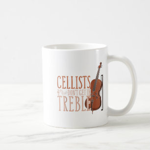 Clical Musician Gift Music Cello Funny Cellists Do Coffee Mug