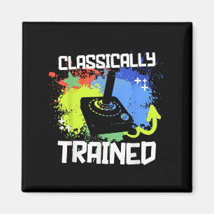 Clically Trained Video Game Retro Gaming Joystick  Magnet