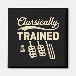 Clically Trained With Dimmer Manual Car Pedals Magnet