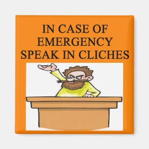 cliches magnet
