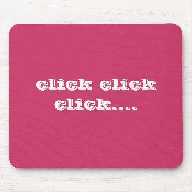 click click click.... mouse mat (Front)