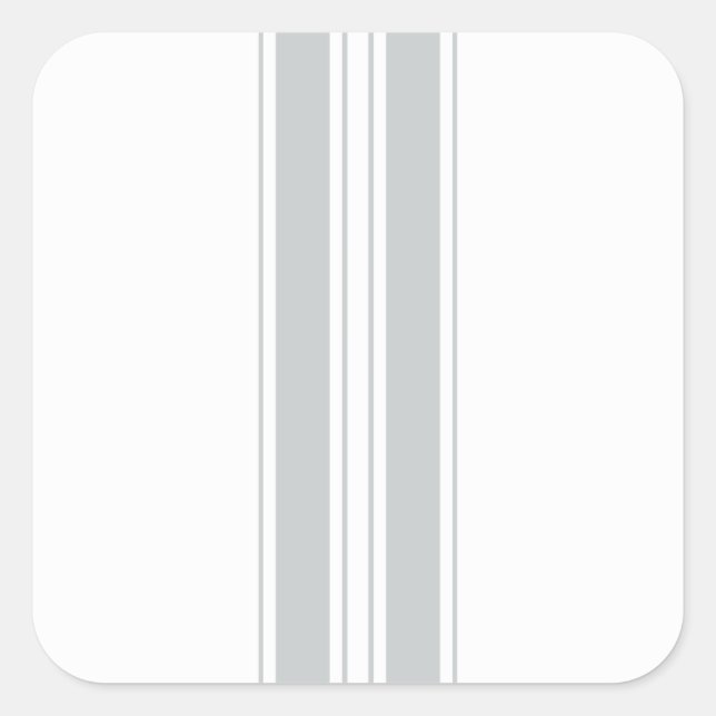 Click Customise it Change Grey to Your Colour Pick Square Sticker (Front)