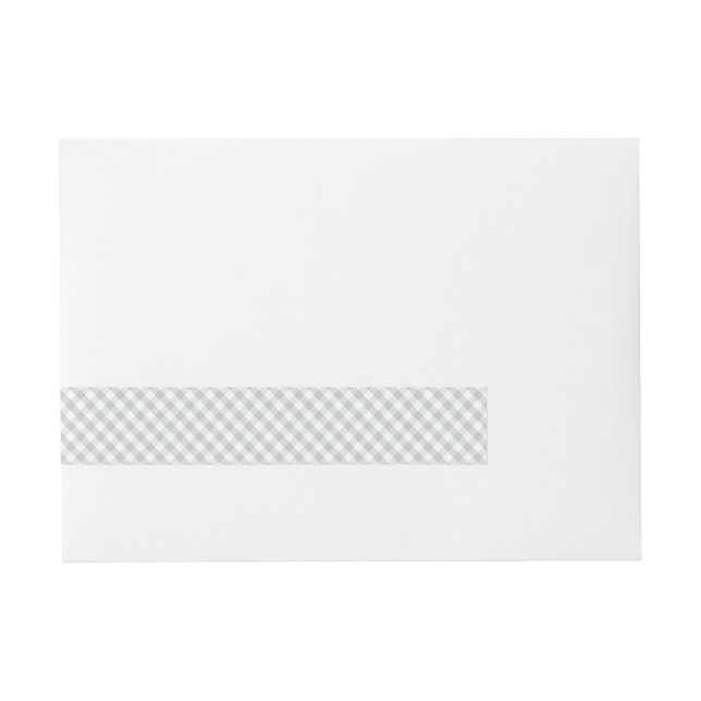 Click Customise it Change Grey to Your Colour Pick Wraparound Address Label (Front)