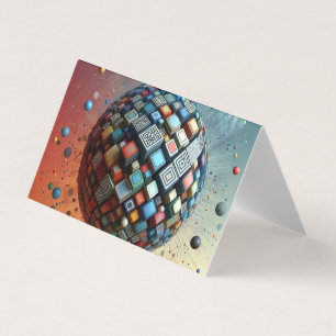 Click Customise it Change to Your Own Business Card