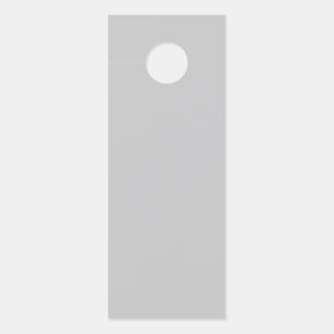 Click Customise it Change to Your Own Door Hanger