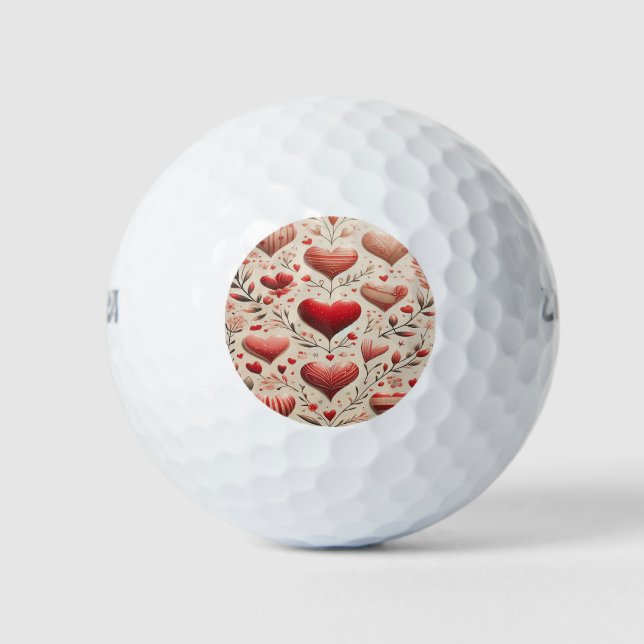 Click Customise it Change to Your Own Golf Balls (Front)