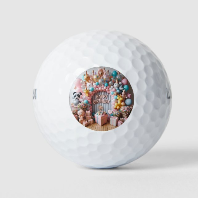 Click Customise it Change to Your Own Golf Balls (Front)