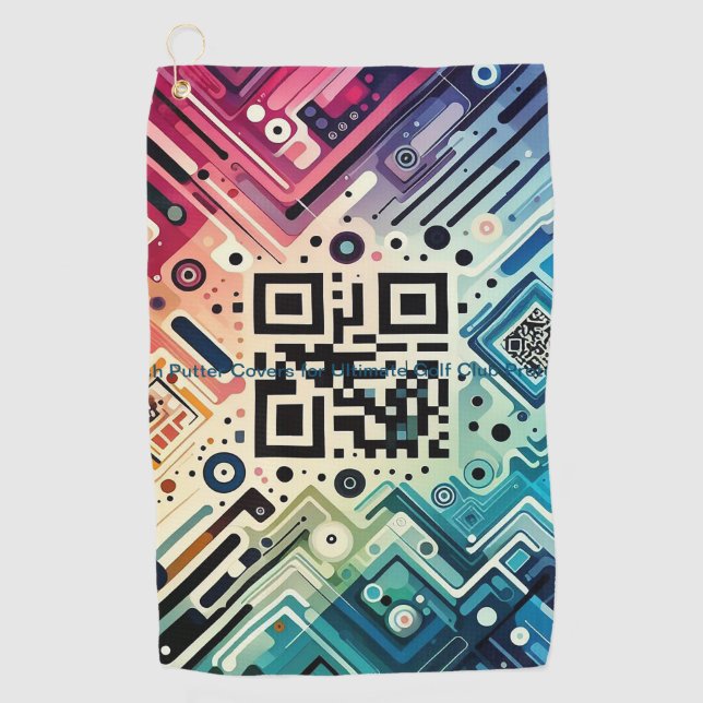 Click Customise it Change to Your Own Golf Towel (Front)