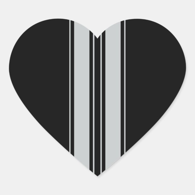 Click Customise to Change Grey to Your Colour Pick Heart Sticker (Front)