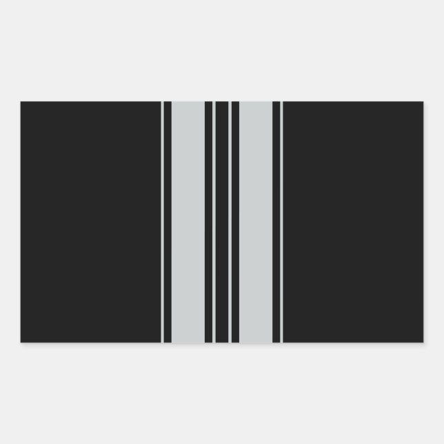 Click Customise to Change Grey to Your Colour Pick Rectangular Sticker (Front)